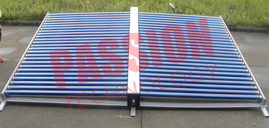 Tubulure de tube électronique d'acier inoxydable de capteur solaire de 50 tubes pour le projet