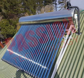 Le système d'eau chaude indirect d'énergie solaire de boucle, toit a monté les tuyaux solaires de chauffe-eau