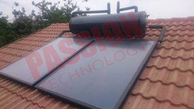 Chauffe-eau solaire monté par toit libre de l&amp;#39;acier inoxydable 316, système solaire d&amp;#39;eau chaude