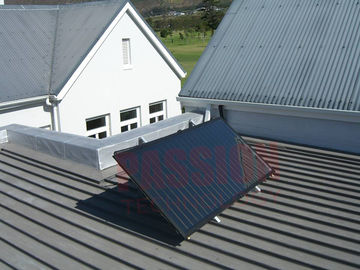 Capteur solaire titanique bleu solaire de plat plat d'amortisseur de chauffe-eau d'alliage d'aluminium