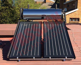 Système de chauffage solaire pressurisé de plat plat, chauffe-eau solaire de plat plat d'utilisation de cuisine