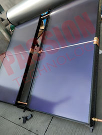 Système d'eau chaude plat de panneau solaire de film bleu de pression pour l'eau de chauffage
