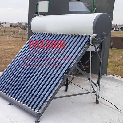 capteur solaire de réservoir de 200L Enamal de réservoir argenté solaire externe blanc du chauffe-eau 150L 304