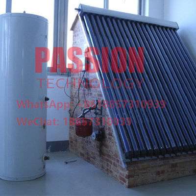 300L a dédoublé le système de chauffage solaire solaire d'acier inoxydable du chauffe-eau de pression 304