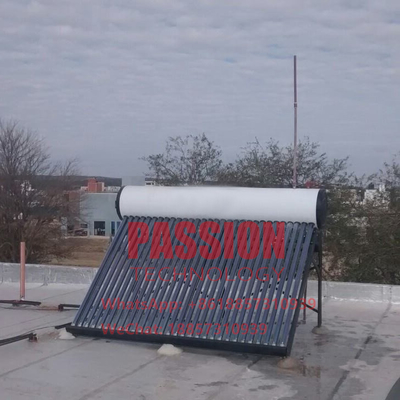 304 collecteur thermique solaire de tube électronique solaire du chauffe-eau d'acier inoxydable 300L