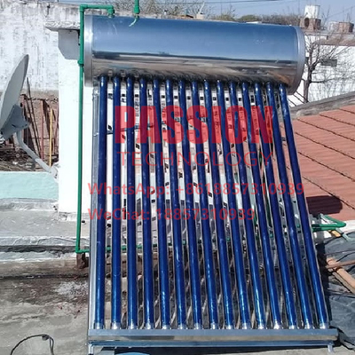 capteur solaire solaire de tube électronique d'acier inoxydable du chauffe-eau 200L 304