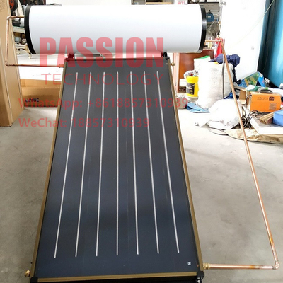 capteur solaire à panneau plat solaire du chauffe-eau de plat plat de la pression 200L 2m2