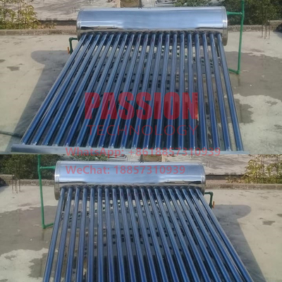 Chauffe-eau solaire de tube électronique d'acier inoxydable du capteur solaire 304 de basse pression