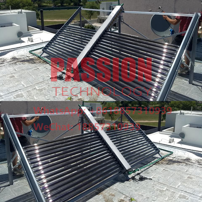 Chauffe-eau solaire de capteur solaire de toit plat de piscine de tube électronique de basse pression