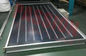 Capteur solaire de plat plat de la CE pour le système de chauffage d'hôtel, collecteur solaire de tuyau de cuivre