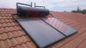 Capteur solaire de plat plat de revêtement titanique bleu de chauffe-eau solaire intégré