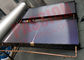 Capteur solaire noir de plat plat de tuyau d'en cuivre d'alliage d'aluminium, collecteur solaire de chauffe-eau