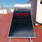 Chauffe-eau solaire à panneau plat noir du capteur solaire 200L de plat plat de Chrome 150L