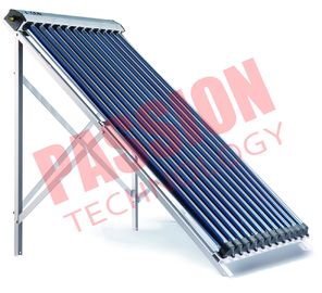 capteur solaire approuvé de caloduc de rendement élevé de Keymark d'en cuivre de condensateur de 14*70mm