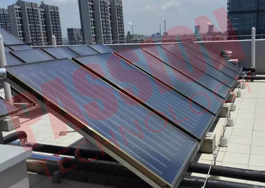 Bas collecteur solaire de plat plat d'émission pour le chauffe-eau solaire de piscine
