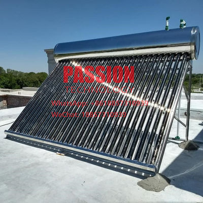 plein capteur solaire de tube électronique solaire solaire de réservoir d'eau d'acier inoxydable du chauffe-eau de l'acier inoxydable 300L 304 250L 304