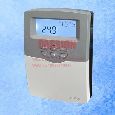 Contrôleur intelligent de SR609C pour l'eau solaire Heater Element Off /On de Pressurzied