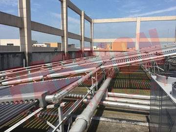 Non capteur solaire de tube électronique de pression pour l'hôtel, collecteur solaire de l'eau