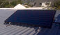 Le chauffe-eau solaire d'amortisseur titanique bleu à panneau plat, a dédoublé le capteur solaire de plat plat