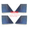 Collecteur solaire titanique bleu de chauffage de pièce de panneau de chauffage d'hôtel de collecteur de chauffage d'eau de capteur solaire de plat plat
