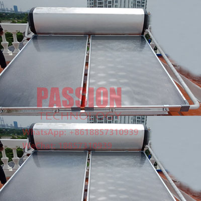 Chauffe-eau solaire à plaque plate de 250 litres