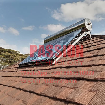 Capteur solaire à haute pression solaire du chauffe-eau de réservoir intérieur de l'émail SS316 300L