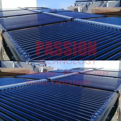 collecteur solaire de la chaleur de Heater Galvanized Steel Vacuum Tube Sun de l'eau de l'hôtel 2000L
