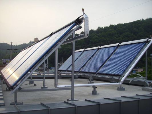 Bassin d'eau chaude collecteur de chauffage solaire hôtel tuyau de chaleur haute pression 30 tubes